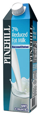 Reconstituted 2% Reduced Fat
